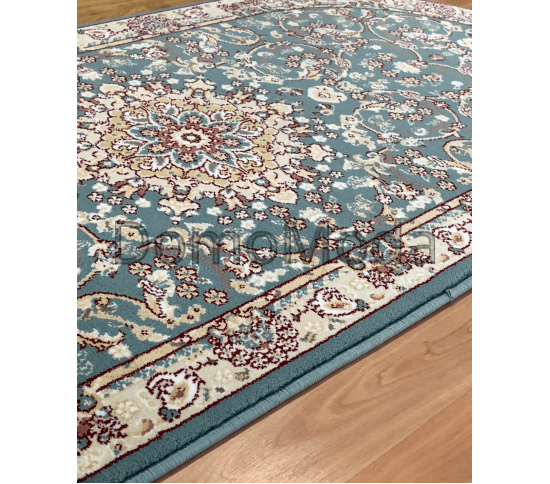Высокоплотный ковер Iranian Star 4130A BLUE Купить в интернет магазине ДомоМода фото 3 Высокоплотный ковер Iranian Star 4130A BLUE - высокое качество по лучшей цене в Украине изображение 3.
